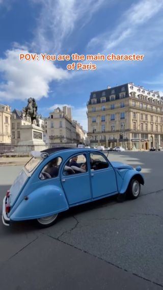 2CV Paris Tour : Visit Paris by 2CV! Pont Neuf